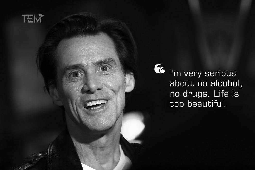 Jim Carrey Quotes on Alcohol 