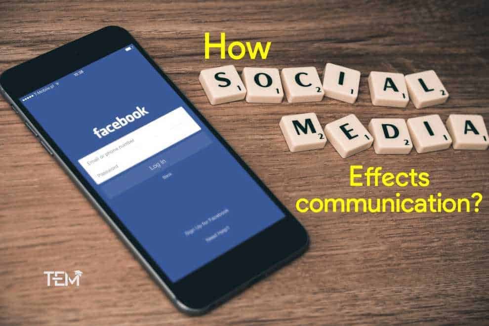 social media Effects communication