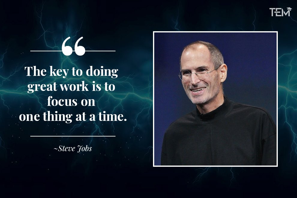 Steve Jobs.