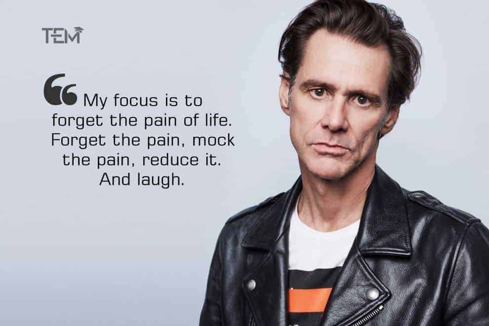 Jim Carrey Quote on focus