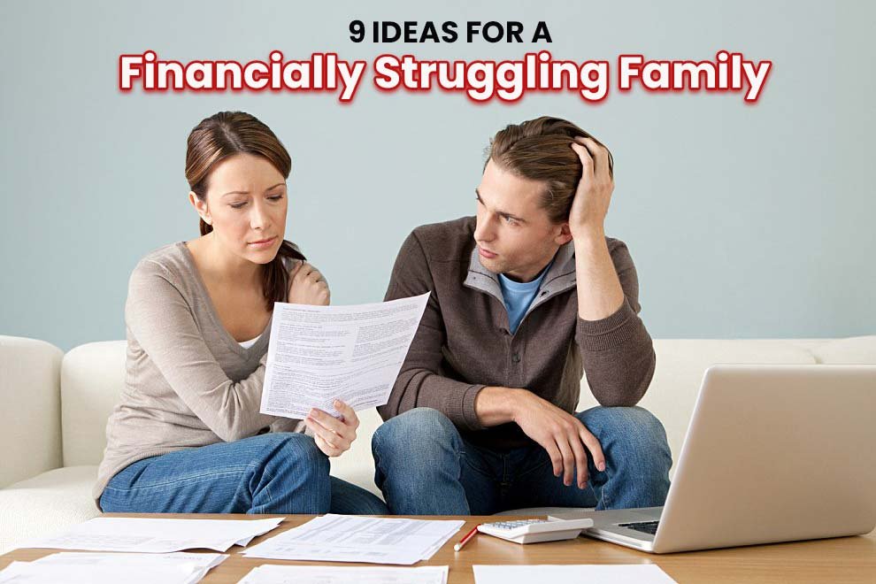 Financially Struggling Family