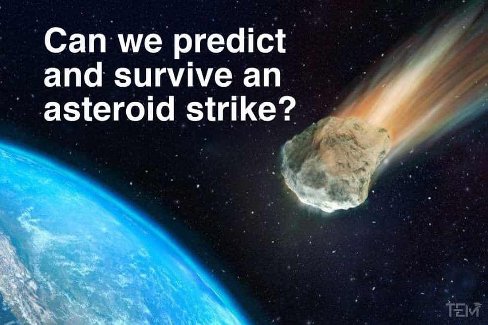 When an asteroid hits the earth’s surface, bystanders are not given any warnings before the collision.