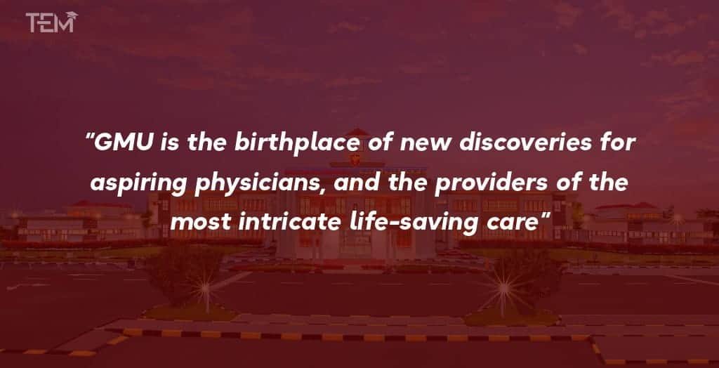 Gulf Medical University Quote