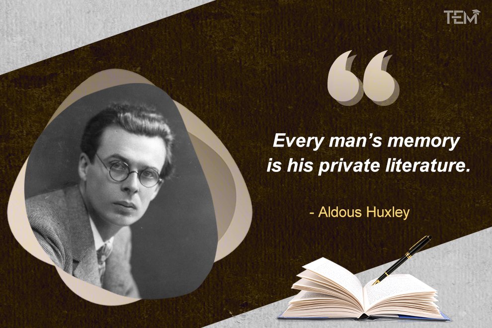 Literature Quotes-Aldous Huxley