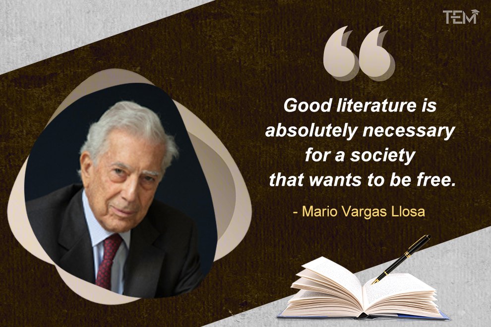 Literature Quotes-Mario Vargas Llosa