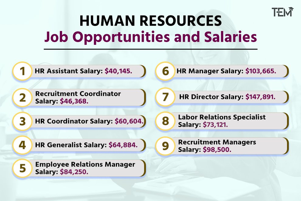 Opportunities and Salaries