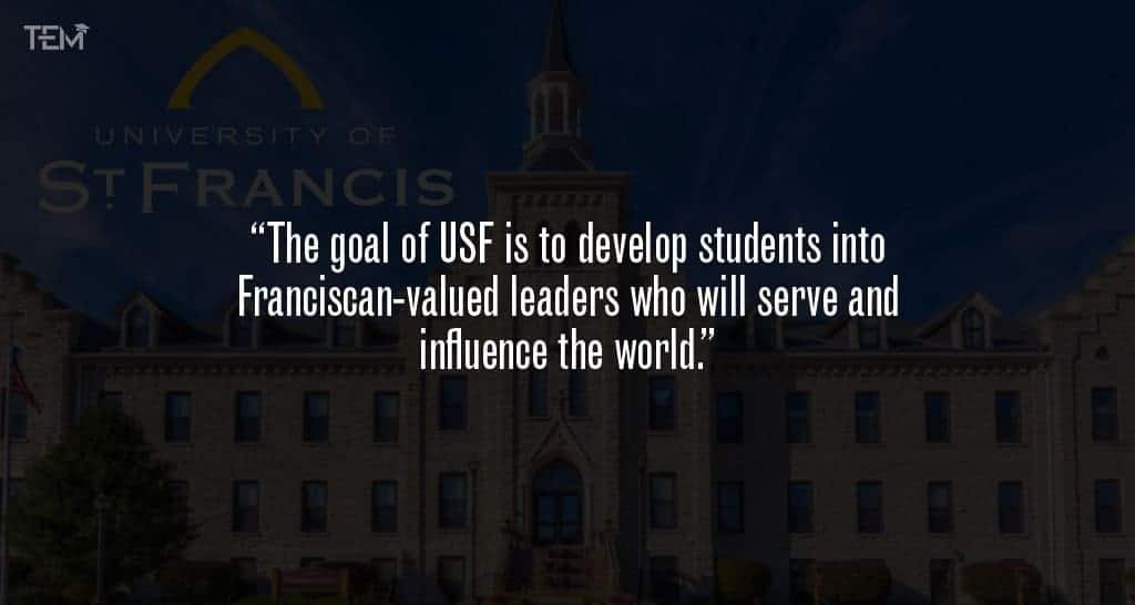 university-of-st-francis-Quote